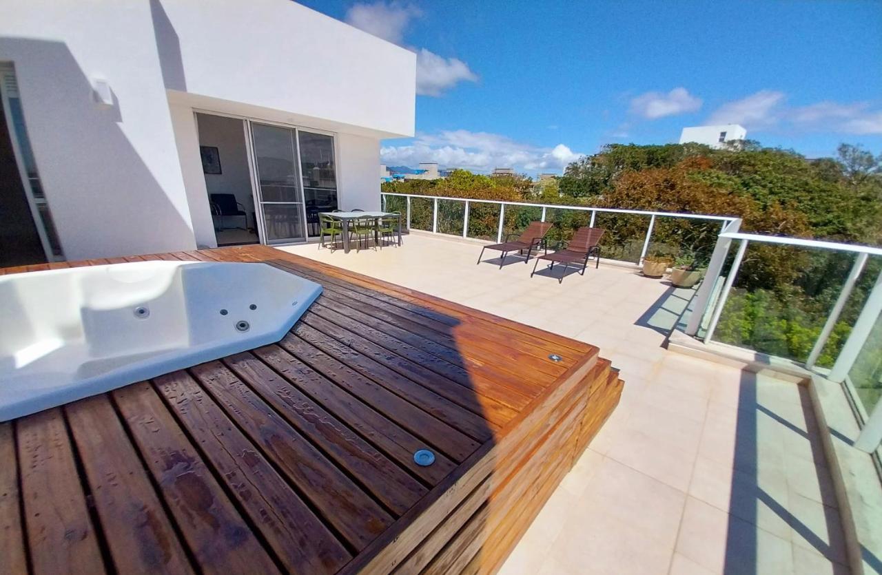 Cobertura Frente Mar Campeche - 3 Quartos, Jacuzzi Florianópolis Екстериор снимка